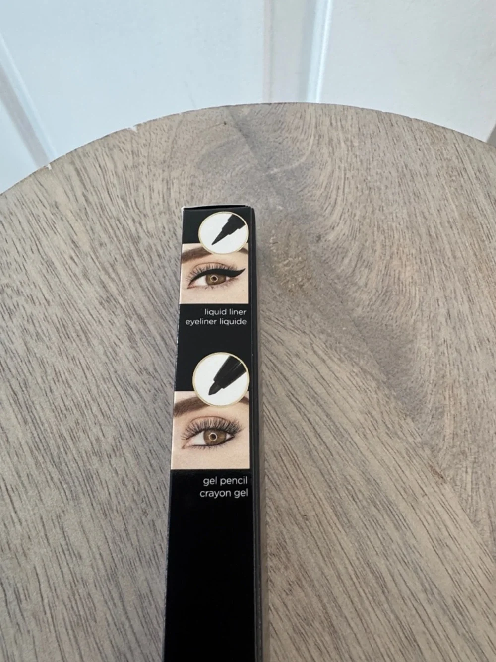 tarte Double Take Dual-Ended Black Liquid & Gel Pencil Crayon Eyeliner.